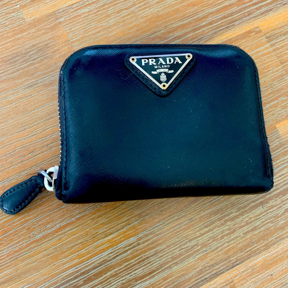Authentic Prada coin purse